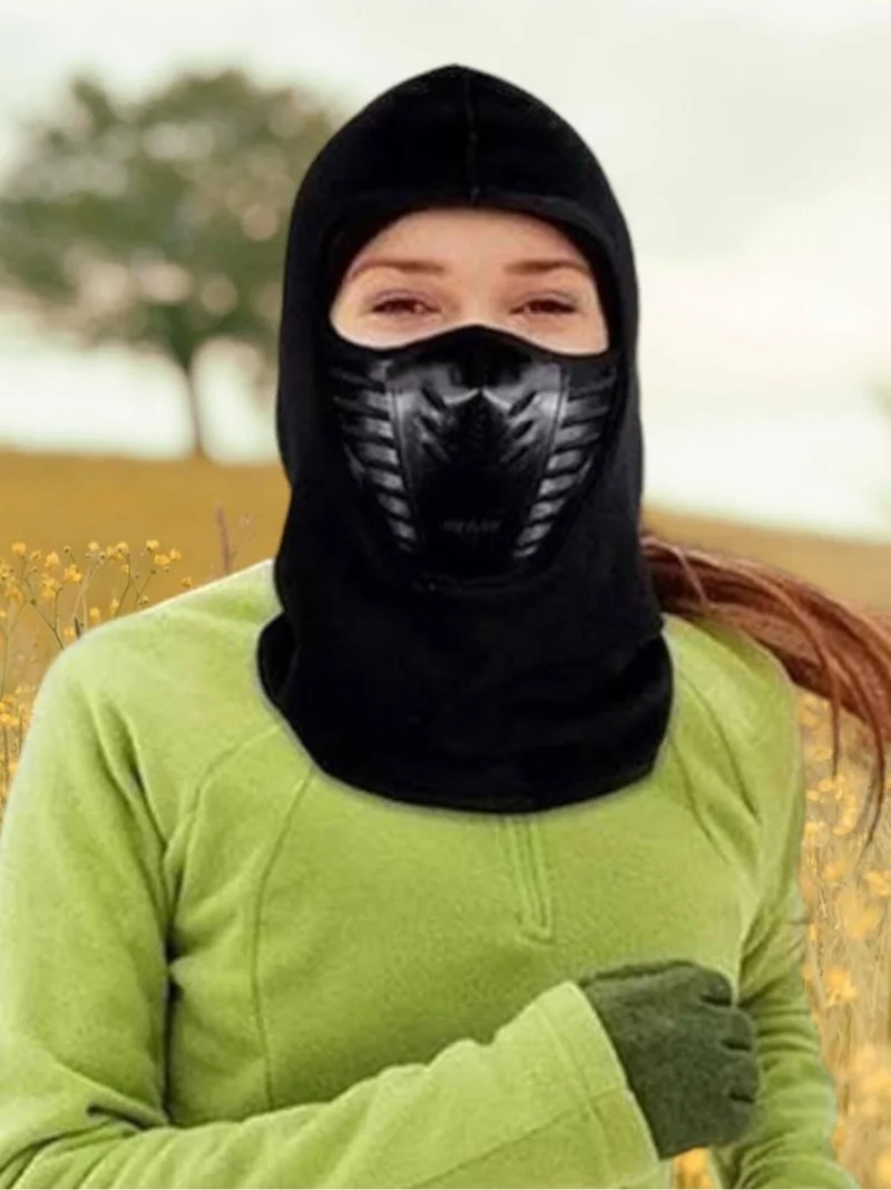 Nikadu Unisex Windproof Thermal Fleece Ski Mask Cyclist Mask Biker Mask