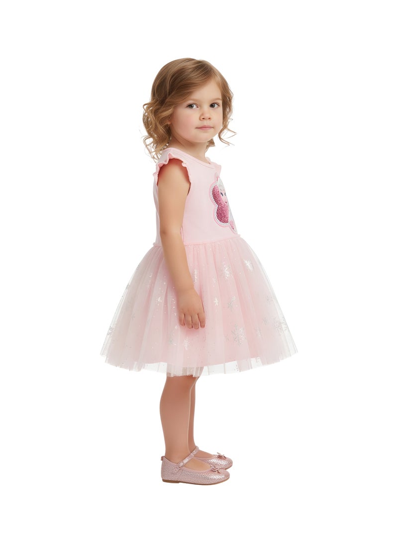 Bidani Elsa and Anna Pink Frost Dress - Image 2