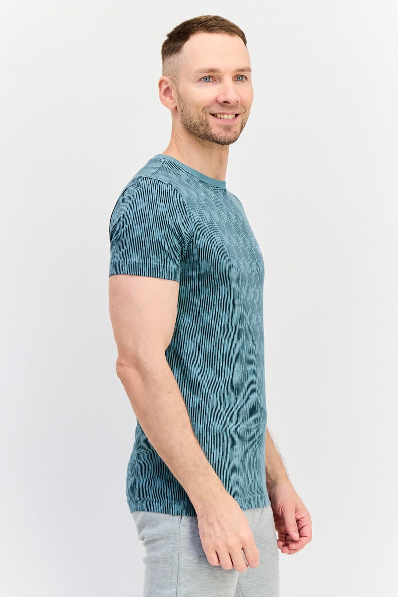 PUMA Men Sportswear Fit Short Sleeve Outdoor T-Shirt, Multicolor - Image 2