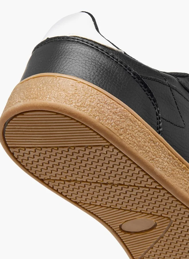 Dash Women Panelled Sneakers with Lace-Up Closure