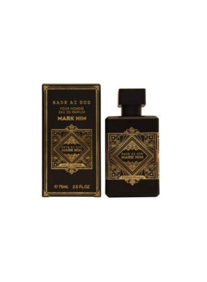 MARK HIM BADE AI OUD POUR HOMMEEAU DE PARFUM 75ML - Image 1