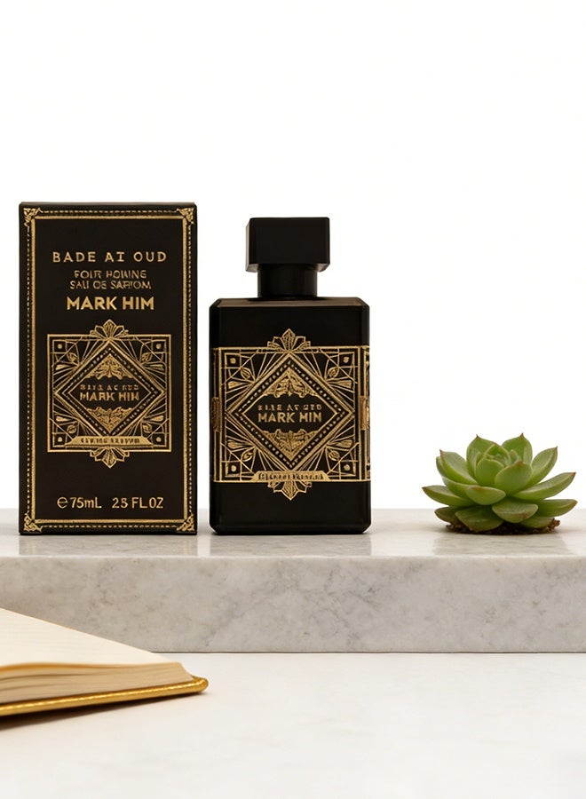 MARK HIM BADE AI OUD POUR HOMMEEAU DE PARFUM 75ML - Image 2
