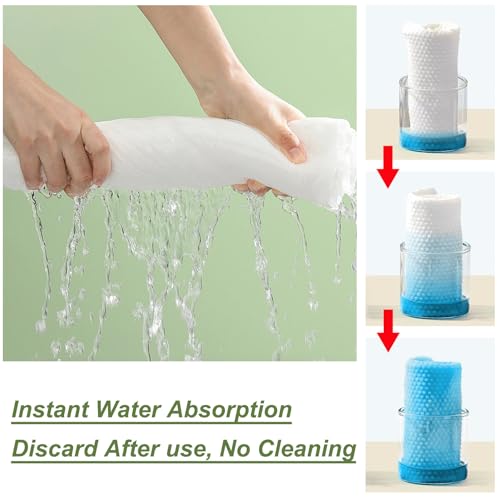 Tvvcalk Disposable Bath Towels, 25 Pack 55" x 27.5" Ultra Soft, Quick Dry Disposable Body Towel, Portable Travel Towel for Hotel Camping Beach Swimming Gym Sauna Spa, Personal Care Pet Towels - Image 4