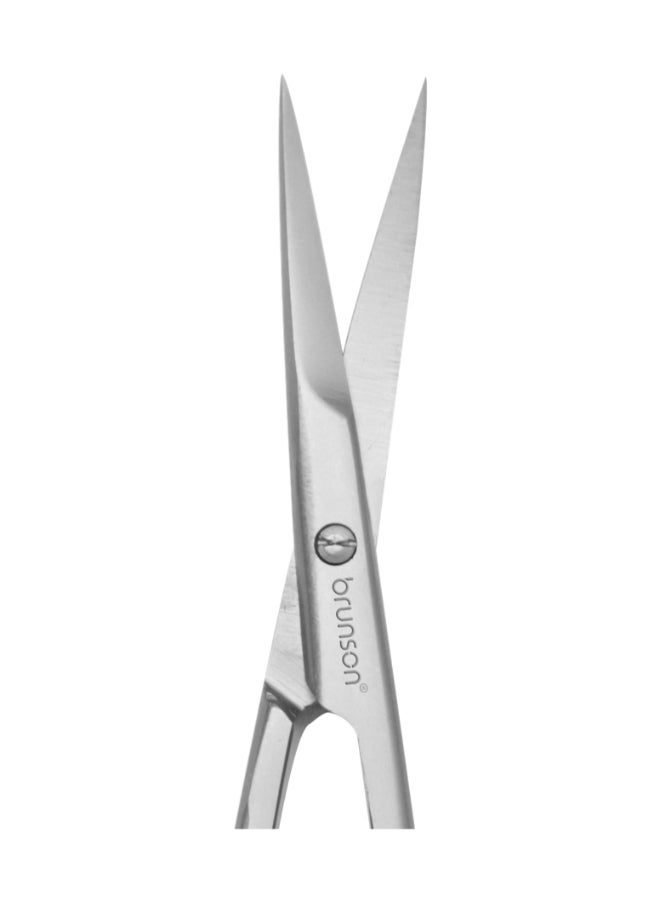 brunson Stainless Steel Point Cuticle Scissor curved cuticle & nail scissor for manicure pedicure for professional finger & toe nail care BSCS12 - Image 4