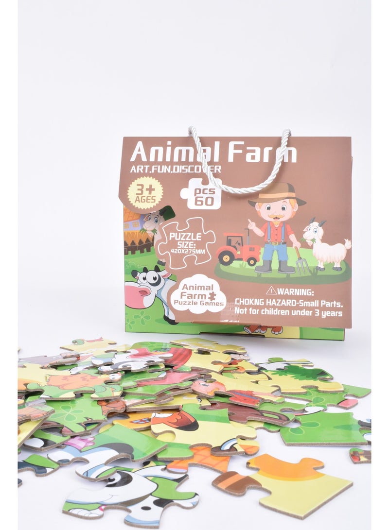 FUN MOMENT 60-Piece Jigsaw Puzzle, 42 x 27.5 cm - Image 1