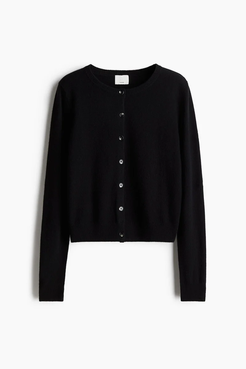 اتش اند ام Fine-Knit Cashmere Cardigan