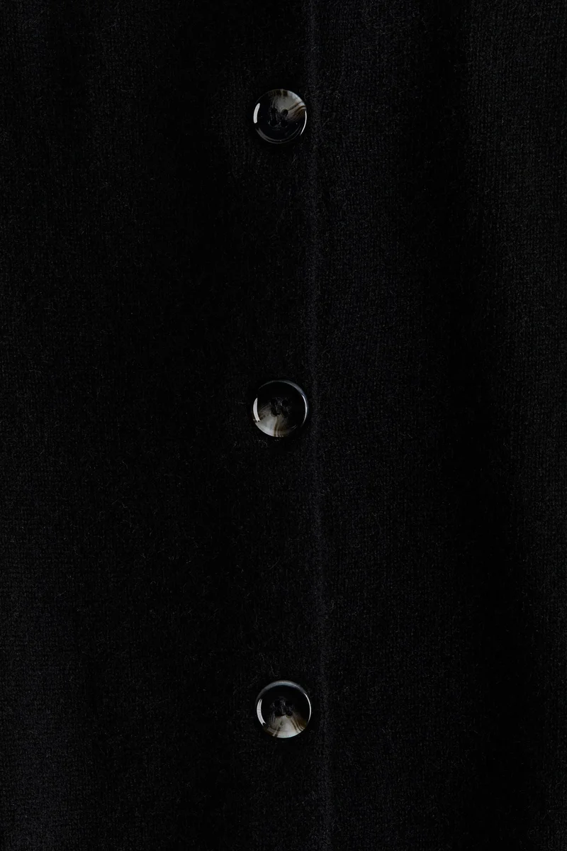 اتش اند ام Fine-Knit Cashmere Cardigan