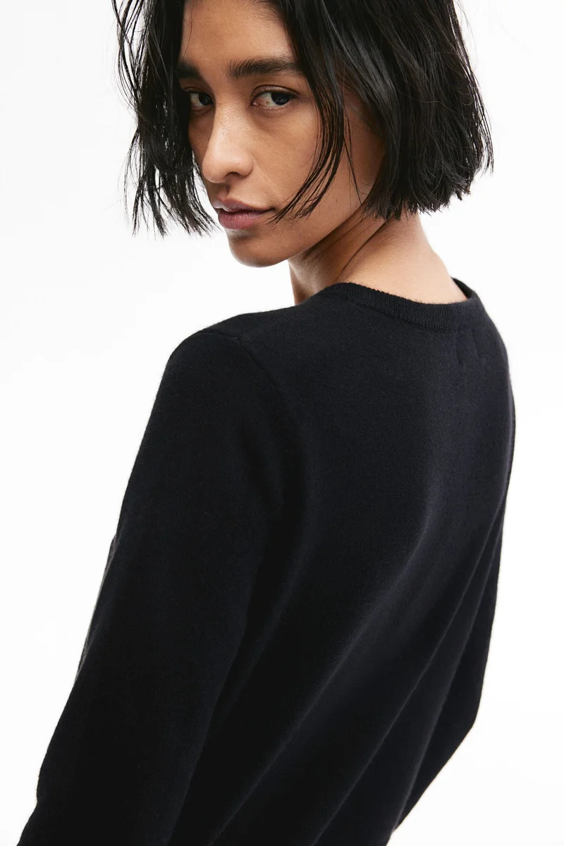 H&M Fine-Knit Cashmere Cardigan