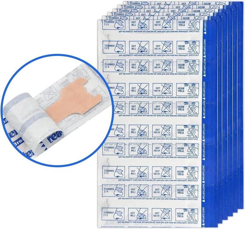 Debaishi 60-300 Count Nasal Strips for Men and Women(66mm*19mm) (110) - Image 3