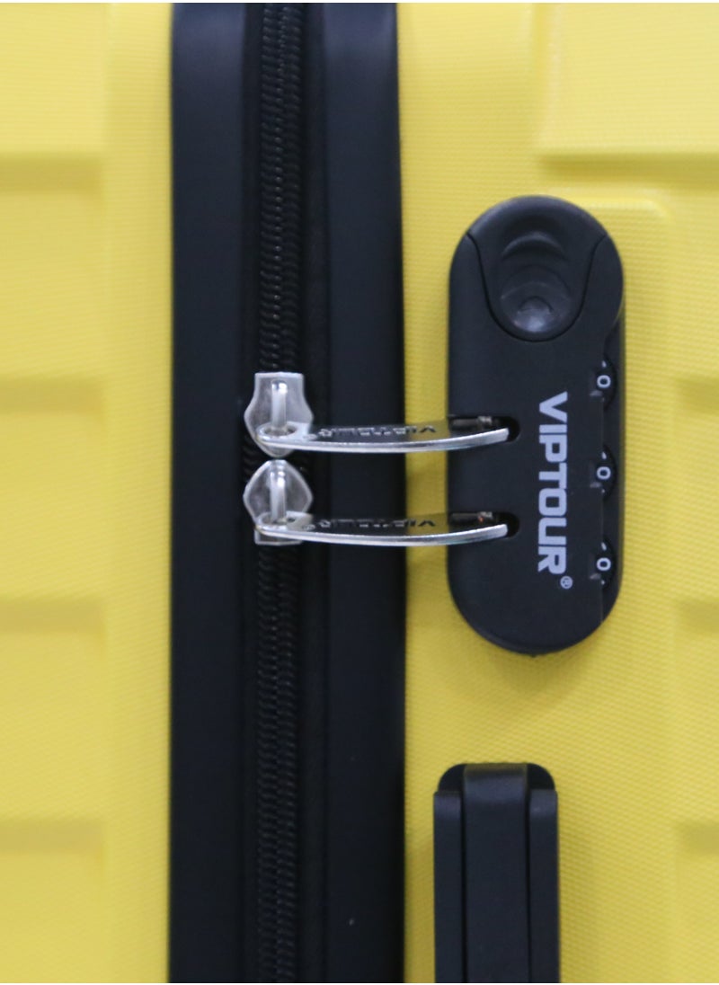 VIPTOUR - Hardside Spinner 4 Wheels Luggage Trolley With Number Lock - Image 1