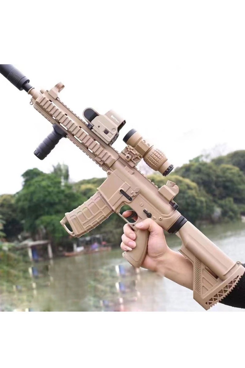 Moonmen Gel Water Bead Blaster Toy Gun Outdoor Play Blasters M416 Style - Image 4