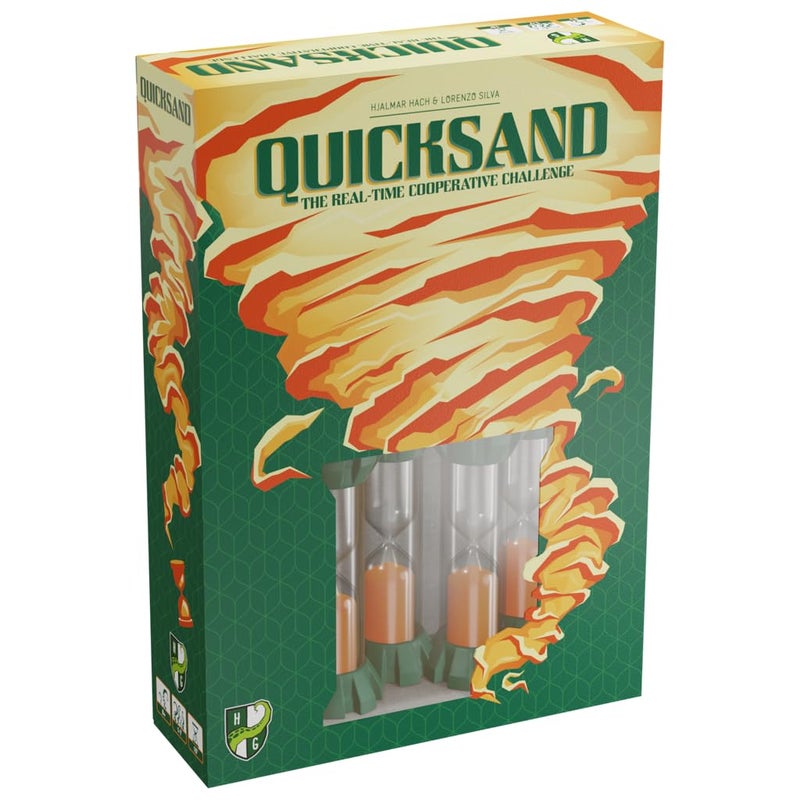 Horrible Guild Quicksand Real Time Cooperative Board Game Time Management Deactivate Traps to Keep The Sand Timer Going Ages 8 17 Players - Image 3