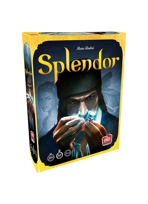 Splendor Board Game (Base Game) Family Board Game Board Game for Adults and Family Strategy Game Ages 10+ 2 to 4 Players Average Playtime 30 Minutes Made by Space Cowboys