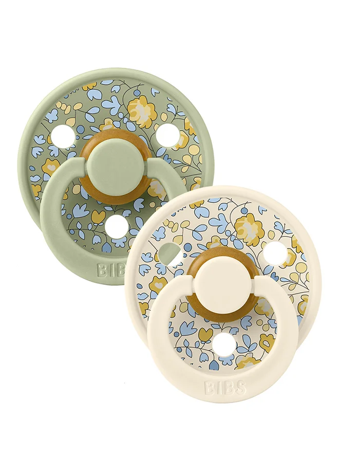 بيبس عبوة من 2 سنيكرز Liberty Colour Eloise لاتكس مقاس 2 مزيج المريمية