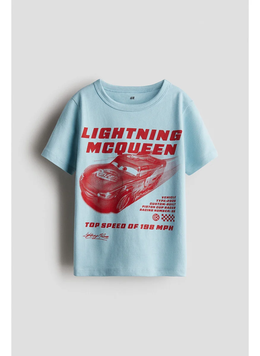 H&M Printed Cotton T-Shirt