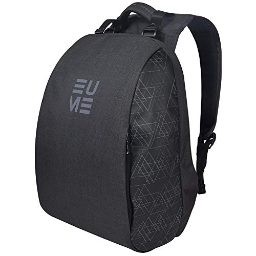 EUME GenX Premium 26L Massager Backpack for Men & Women with Built-in Massager Technology with 1 Year Warranty | Water Resistant & Anti-Theft Backpack for Office | Fits Up-to 15.6" Laptop | Grey Color - Image 4
