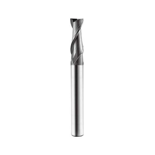 SPEED TIGER Micrograin Carbide Square End Mill - 2 Flute - ISE5/16 2T (1 Piece, 5/16") - for Milling Alloy Steels, Hardened Steel, Metal & More – Mill Bits Sets for DIYers & Professionals - Image 4