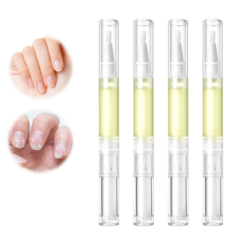 Nailz Nail PenRadiant Nail Growth GILRadiant Nail Growth Oil PenCuticle Oil for NailsNail Strengthener for Moisturize Strengthen Nail CareFinger Edge Manicure Nourishing Pen4PCS