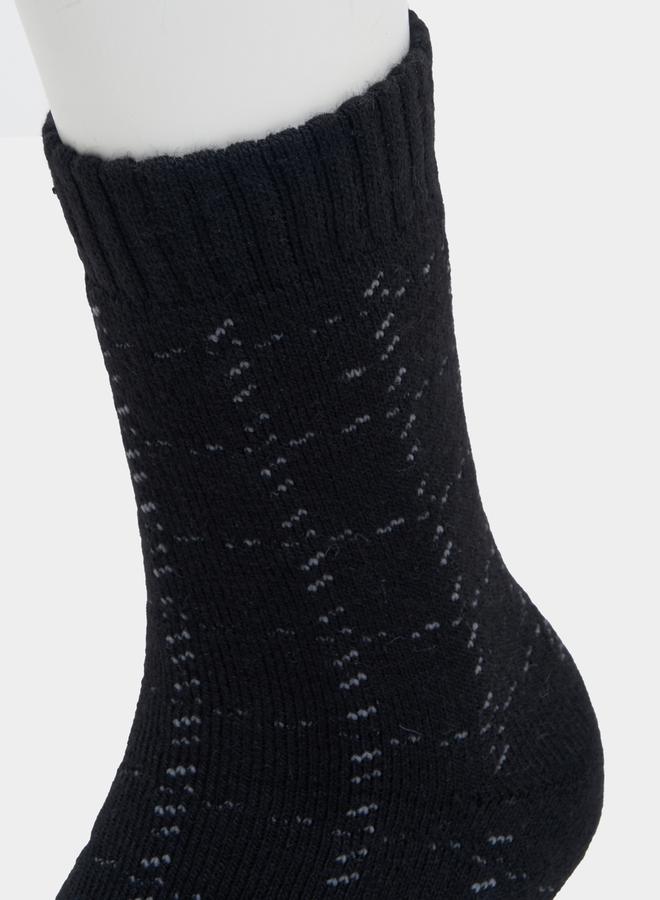 Styli Set of 2 - Plaid Crew Socks  - Image 4