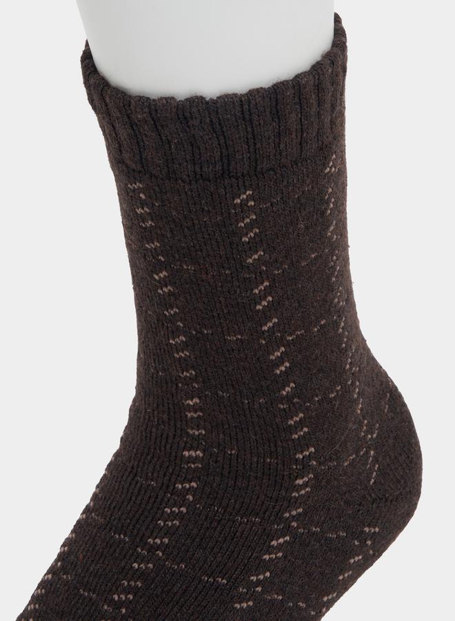 Styli Set of 2 - Plaid Crew Socks  - Image 2