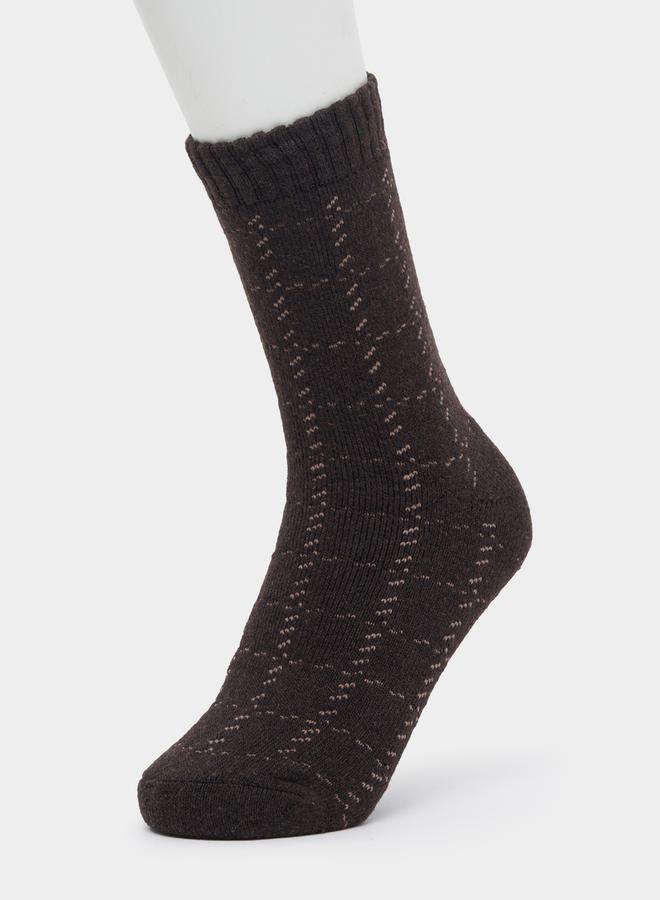 Styli Set of 2 - Plaid Crew Socks  - Image 1