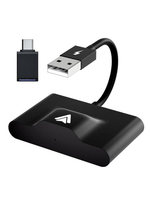 Android Auto Wireless Adapter, for Android Wireless Carplay Dongle New Wireless Auto Car Adapter Play WiFi Online Update USB-A Cables
