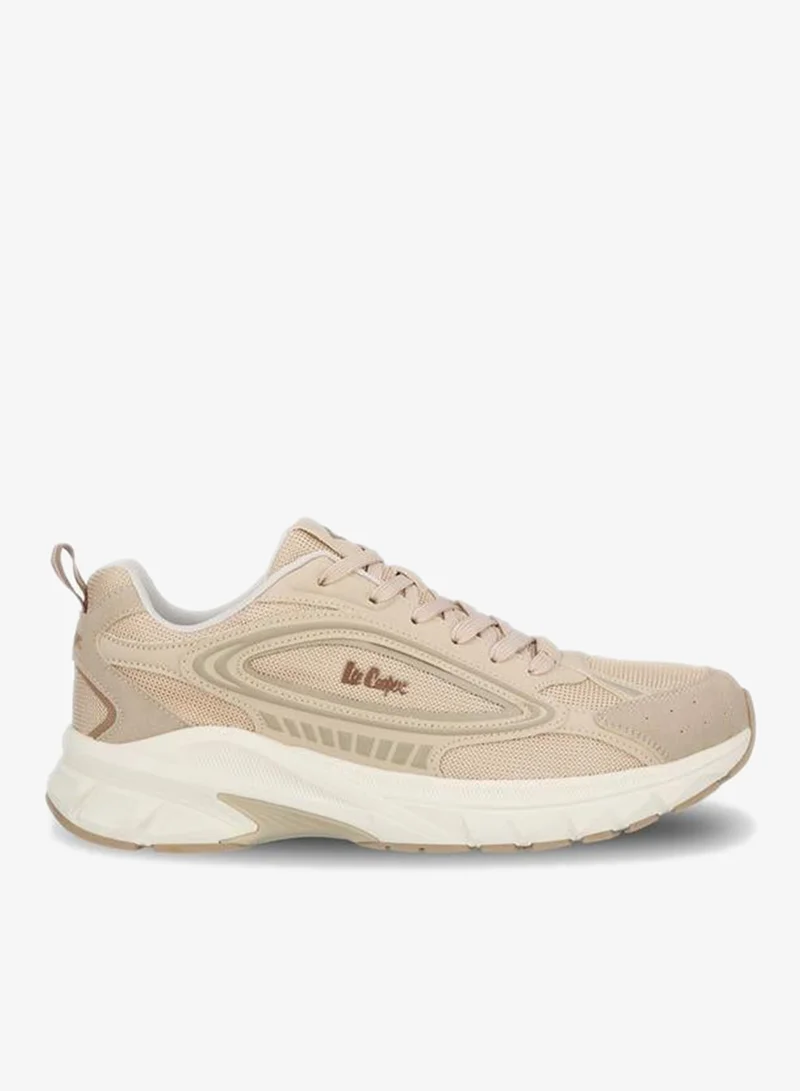 Lee Cooper BEIGE Men Lace-Up Ankle Sneakers for Men | Best Price UAE