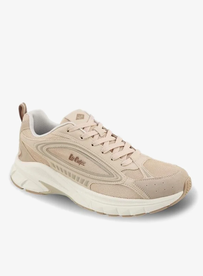 Lee Cooper BEIGE Men Lace-Up Ankle Sneakers for Men | Best Price UAE