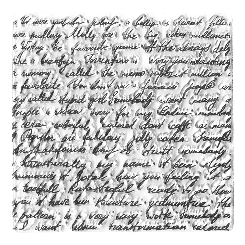 Hying Words Letters Background Clear Stamps for Card Making Scrapbooking Crafting DIY Decorations, English Sentiment Background Transparent Silicone Seal Stamps for Embossing Album Crafts - Image 1
