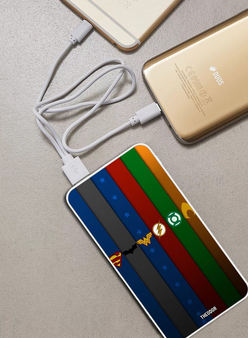 Theodor 10,000 mAh Super Fast Charging Ultra Compact Power Bank with Quick Charge & Power Delivery, Portable Charger For iPhone and Android Aven grs - Image 2