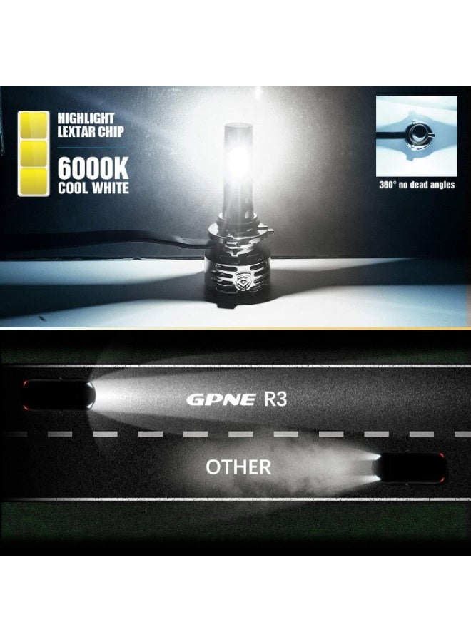 جبني مصابيح أمامية GPNE R3 - 6000 كلفن - 35 واط - 5800 ليومن مقاس:9005 - Image 3