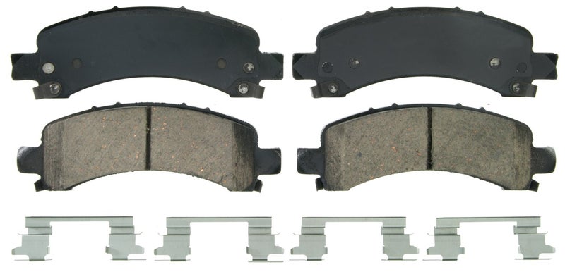 Wagner QuickStop ZD974A Rear Disc Brake Pad Set for 2004 Chevrolet Tahoe - Image 1
