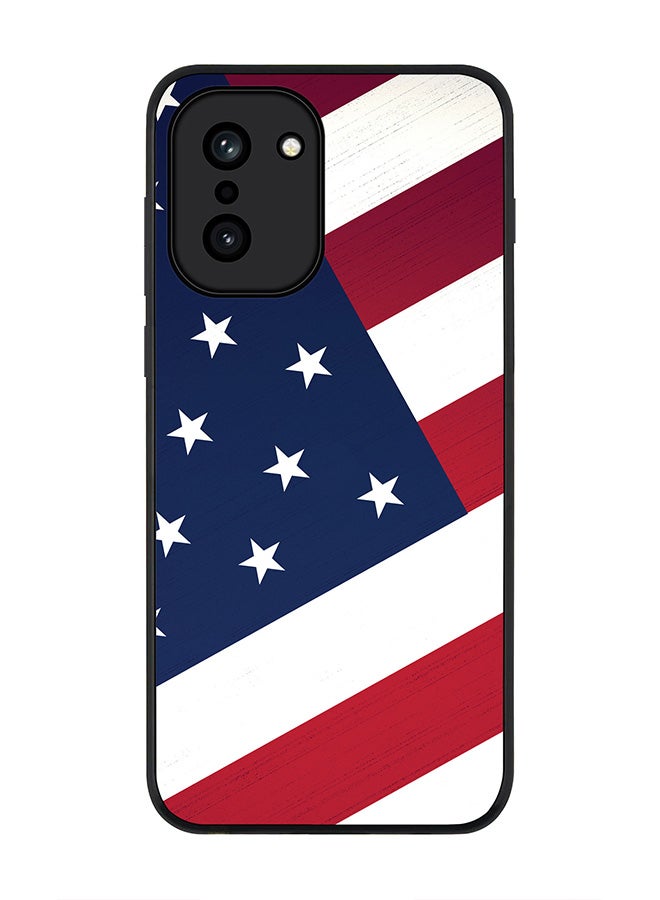 For OnePlus 15R Case,Slim fit Camera Protection, Shockproof Thin Phone cover  - Flag Of US