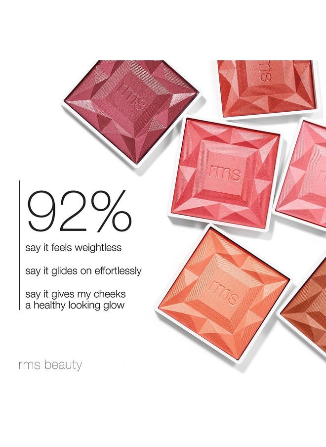 RMS Beauty بلوش بودرة هيدرا باللون الأحمر رمان فرز للنساء 0.25 أوقية  - Image 4