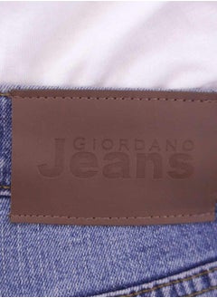 GIORDANO Men's Low Rise Skinny Jeans - Blue  - Image 3