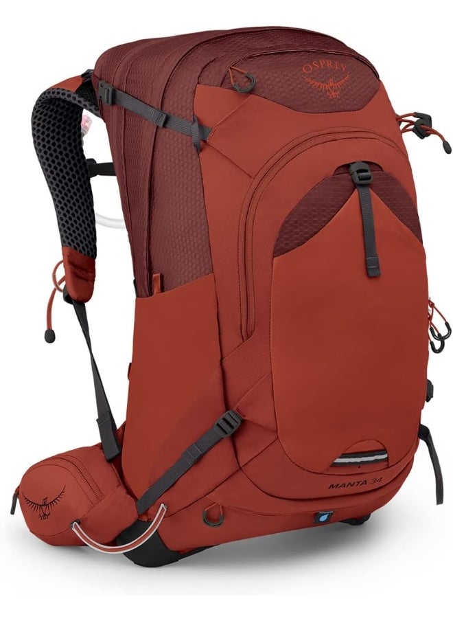 OSPREY Manta 34 W/Res Oak Leaf Orange O/S Camping Backpack  - Image 3
