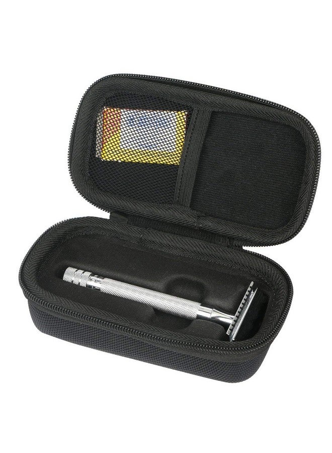 Khanka Hard Travel Case replacement for WEISHI Double Edge Safety Razor/Merkur Long Handled Safety Razor - Image 1