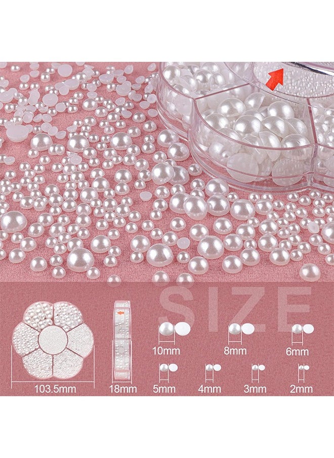ماركة غير محددة جولة مجموعة اللؤلؤ ، 1 حالة 5600 قطعة من اللؤلؤ الأبيض  - Image 3