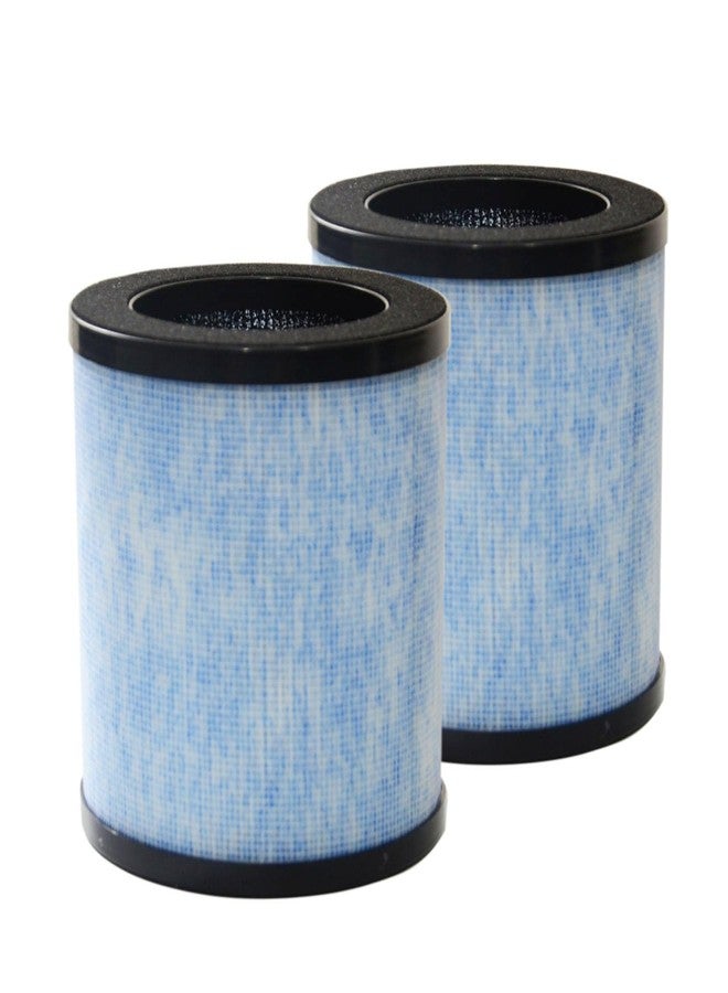 PUREBURG فلتر بديل PUREBURG MJ002H-RF متوافق مع جهاز تنقية الهواء POMORON MJ002H MGK21J02، عبوة من قطعتين، فلتر H13 True HEPA رباعي المراحل - Image 1