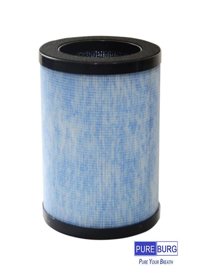 PUREBURG فلتر بديل PUREBURG MJ002H-RF متوافق مع جهاز تنقية الهواء POMORON MJ002H MGK21J02، عبوة من قطعتين، فلتر H13 True HEPA رباعي المراحل - Image 4