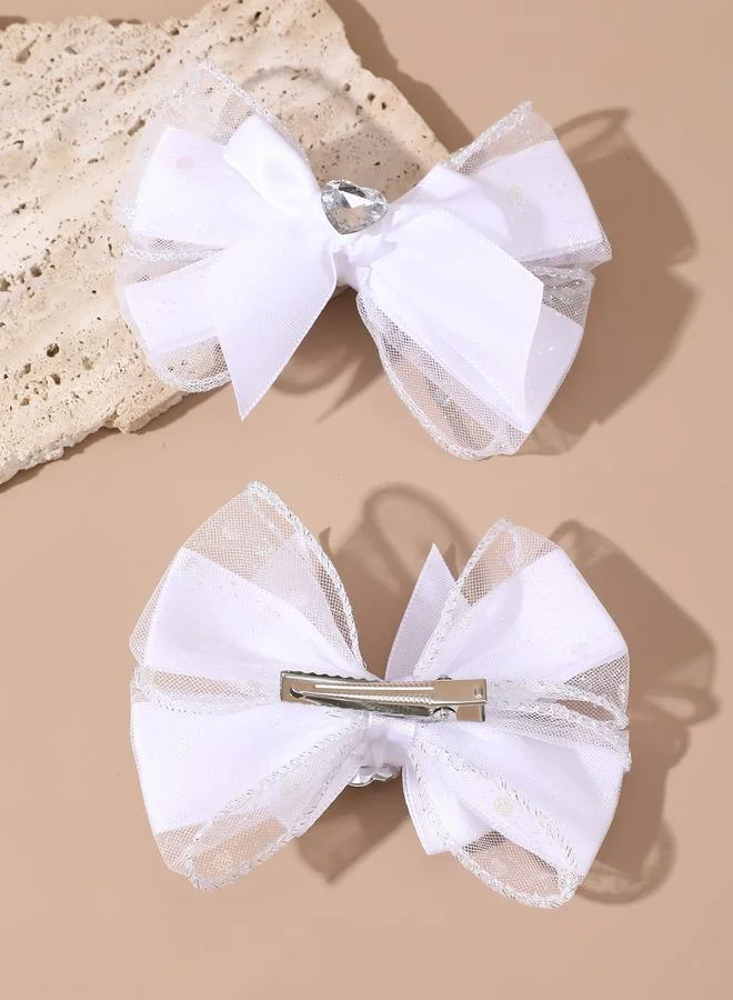 تايك تو Set of 2 - Bow Hair Clips