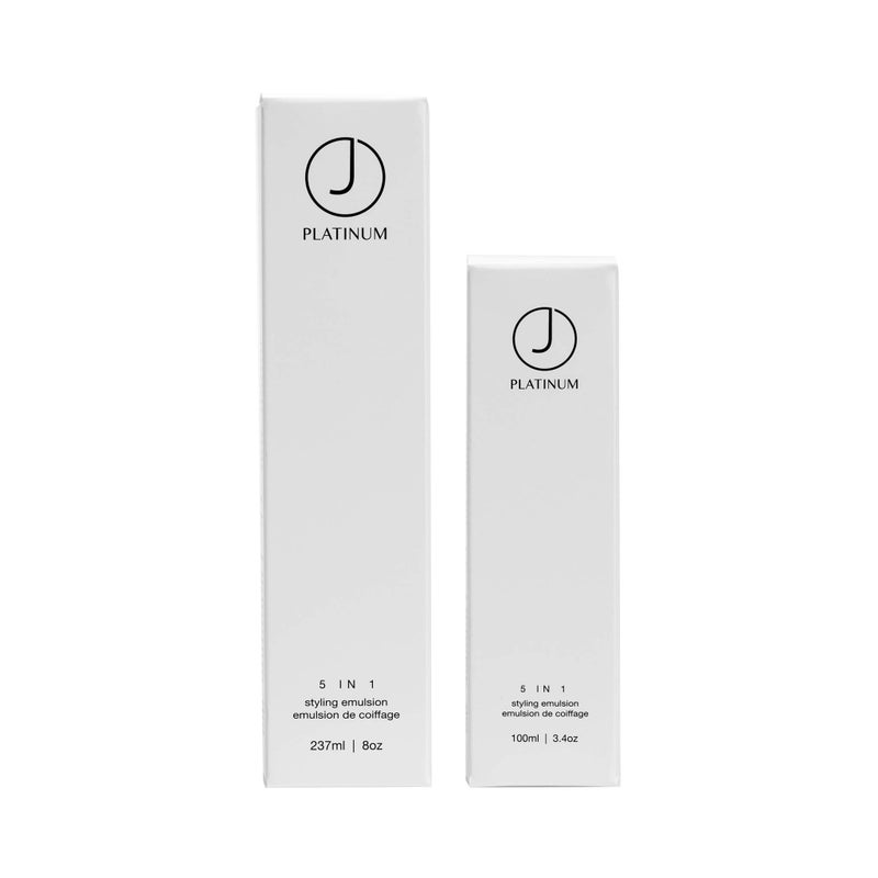 J Beverly Hills Platinum Revive Hair Oil with Argan Oil for Heat Protection, 8 Oz - Image 2