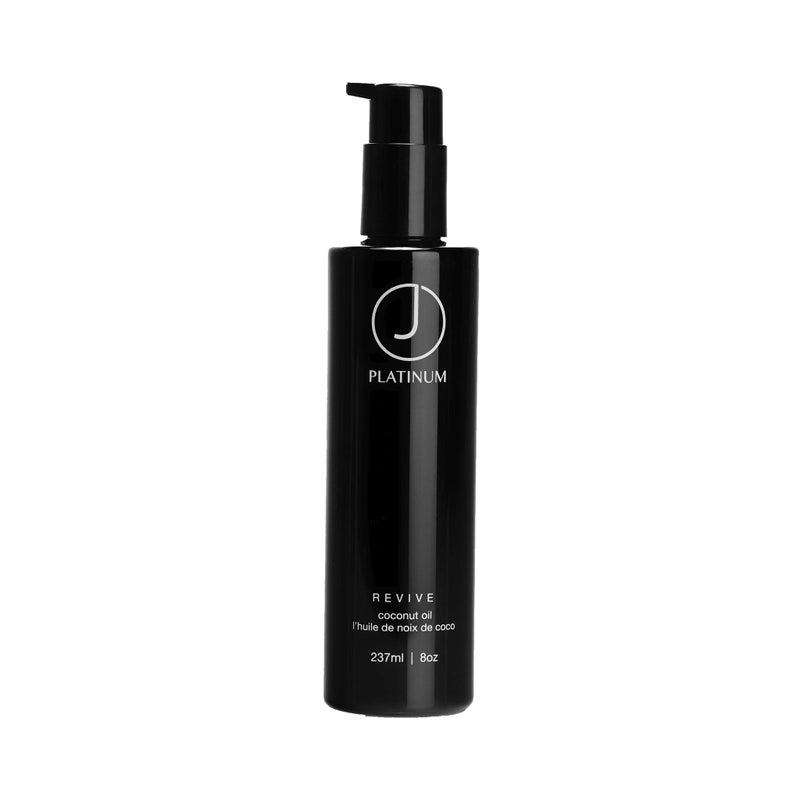 J Beverly Hills Platinum Revive Hair Oil with Argan Oil for Heat Protection, 8 Oz - Image 1