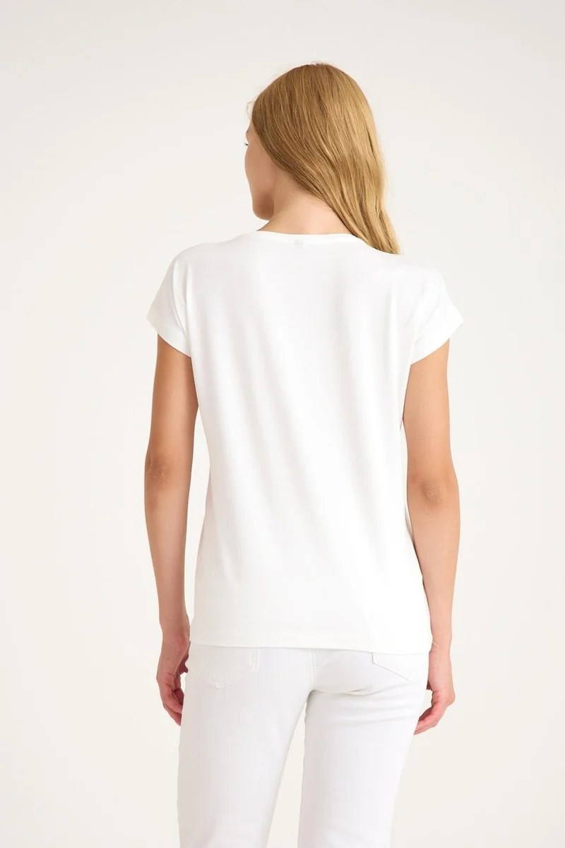 كوتن كونسيبت 3 Piece Short Sleeve Cotton V Neck T-Shirt