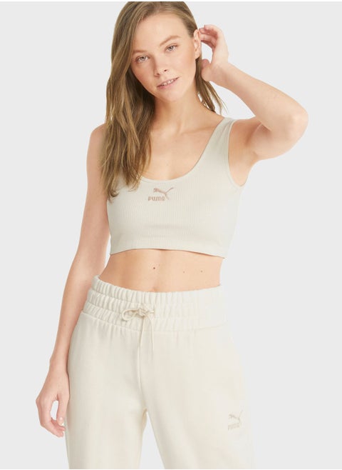 Classics Ribbed Crop Top