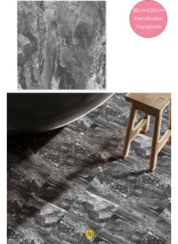 1 Piece Lvt Floor and Wall Covering Self-Adhesive 30CM×30CM Kitchen Bathroom Entrance Tile - pzsku/Z11AA6881DB20DE444673Z/45/_/1725794056/1dbc6c2c-0139-4870-a31f-871cac29a256