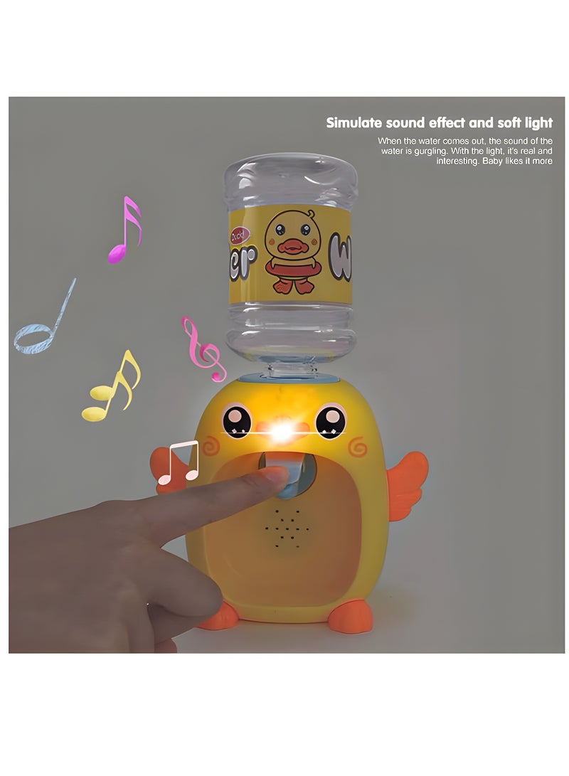 كرافت ماجيك ، موزع مياه البط مع الضوء والصوت ، نافورة مياه الشرب للأطفال ، أفضل هدية عيد ميلاد للبنين والبنات. - Image 2