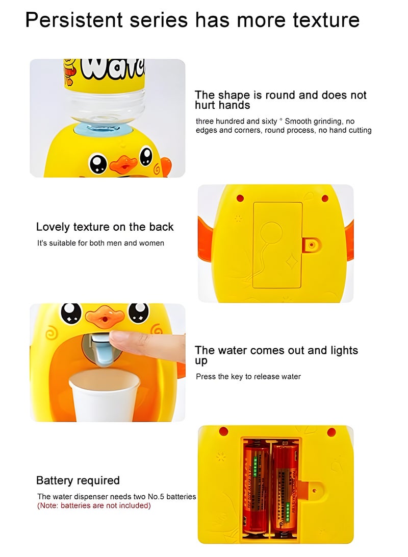 كرافت ماجيك ، موزع مياه البط مع الضوء والصوت ، نافورة مياه الشرب للأطفال ، أفضل هدية عيد ميلاد للبنين والبنات. - Image 3