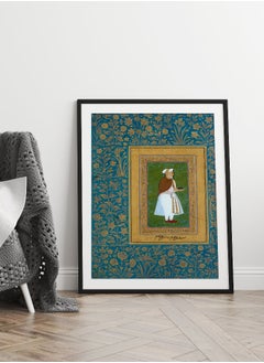 Abd al-Rahim, Khan of Khanan (Traditional Persian Miniature Painting of Hashem) High resolution giclee art print, also available framed