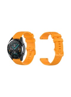 PROMASS Stylish Replacement Band For Huawei Watch GT/GT 2 46mm Orange  - Image 2